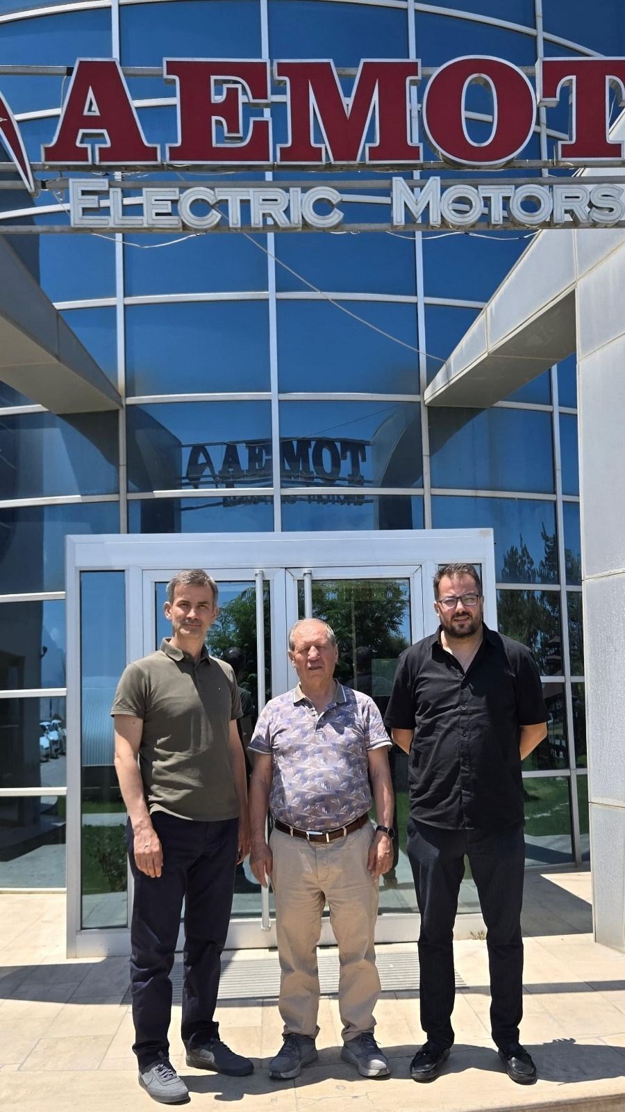 TUREB BASKANI SN İBRAHİM ERDEN'in AEMOT MOTOR ZİYARETİ