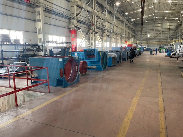 İSKİ ESENYURT PROJESININ ORTA GERİLİM MOTORLARI AEMOT'tan.